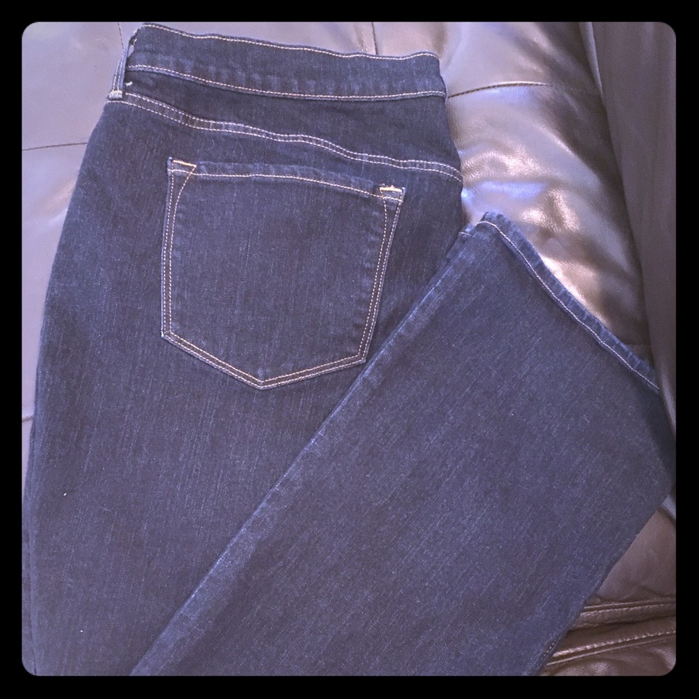 Old Navy Women's Boot Cut Jeans - Dark Blue